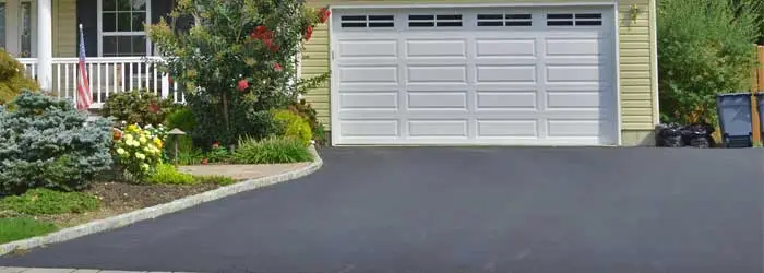 New asphalt driveway by J&J Paving